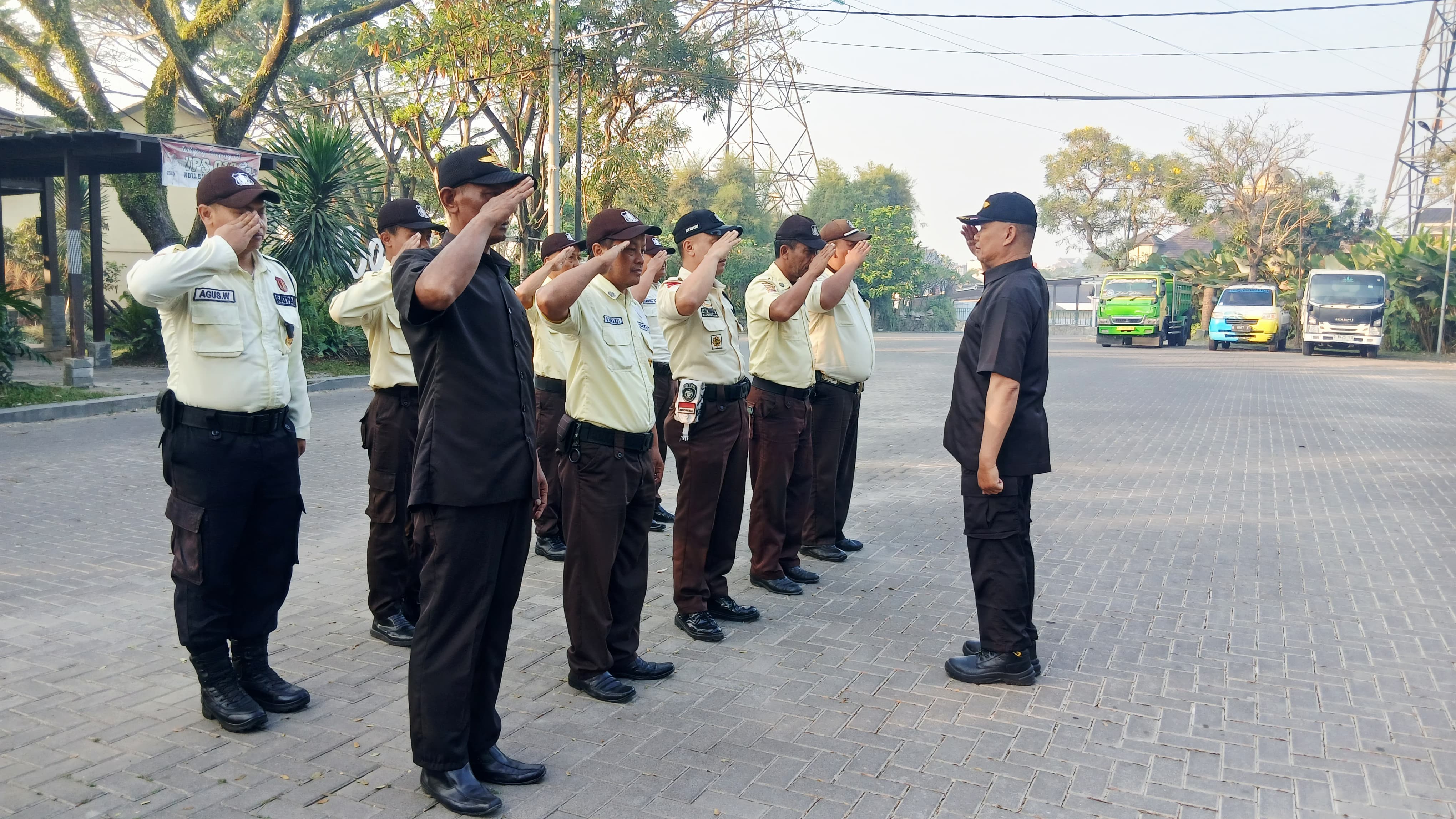 Apel Serah Terima Sebelum dan Setelah Dinas